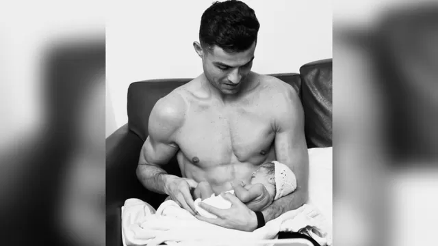 Cristiano Ronaldo conmueve al mundo con foto junto a su bebé recién nacida