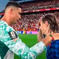 Cristiano Ronaldo CONSOLÓ a Luka Modric tras victoria de Portugal sobre Croacia Cristiano Ronaldo CONSOLÓ a Luka Modric tras victoria de Portugal sobre Croacia