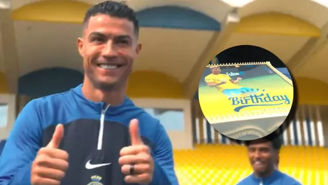 Cristiano Ronaldo cumplió 39 años y Al-Nassr le preparó una sorpresa