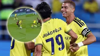 GOLAZO de Cristiano Ronaldo en su debut en la temporada de Al Nassr con su tanto número 977