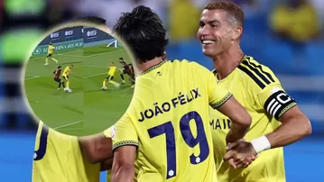 GOLAZO de Cristiano Ronaldo en su debut en la temporada de Al Nassr con su tanto número 977