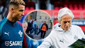Cristiano Ronaldo dejó la concentración de Portugal tras no ser considerado por su DT