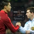 Cristiano dejó conmovedor mensaje a Messi tras su despedida de la selección Argentina