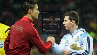 Cristiano dejó conmovedor mensaje a Messi tras su despedida de la selección Argentina