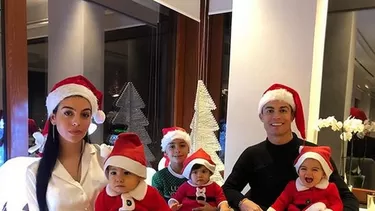 Cristiano Ronaldo deseó feliz Navidad a sus fans | Foto: Instagram Cristiano Ronaldo.