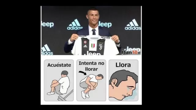 Cristiano Ronaldo: los divertidos memes tras su presentación en la Juventus-foto-1