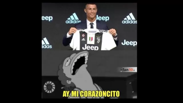 Cristiano Ronaldo: los divertidos memes tras su presentación en la Juventus-foto-2