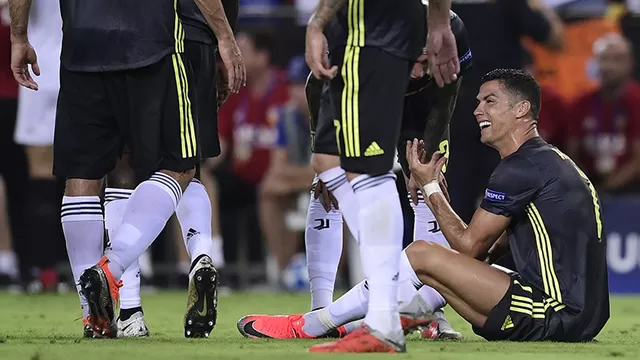 Cristiano Ronaldo fue expulsado al minuto 29. | Foto: AFP-foto-3