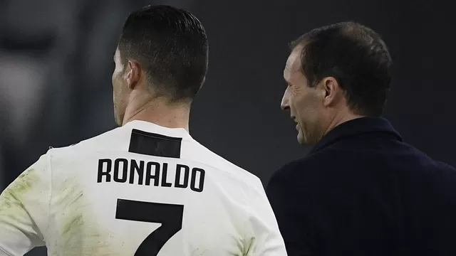 Cristiano Ronaldo: DT de la Juventus dice que acordó con CR7 su suplencia ante Udinese