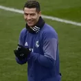 Cristiano Ronaldo entrenó en la Ciudad Deportiva del Real Madrid en Valdebebas