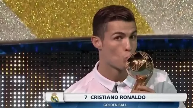 Cristiano Ronaldo fue elegido Balón de Oro en el Mundial de Clubes 2016