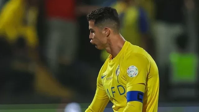 Cristiano Ronaldo se incomodó por gritos que lo hostigaban. | Video: Canal N