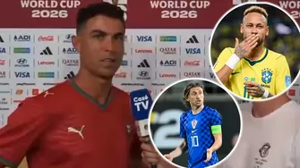 Cristiano Ronaldo reveló si se retirará tras el Mundial, contó su charla con Luka Modric y envió inesperado mensaje a Brasil / Foto: Caze TV / Video: Sport TV