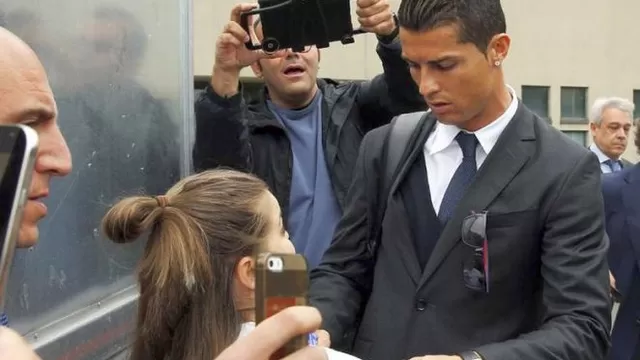 Cristiano Ronaldo hizo llorar de emoción a fanática italiana