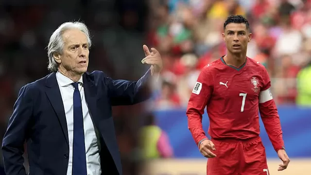 Jorge Jesús, DT de Portugal, tomó una decisión con Cristiano Ronaldo luego de que abanone la concentración / Foto: EFE