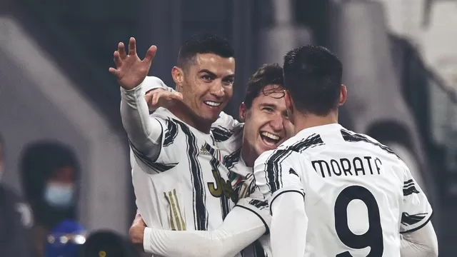 Juventus alcanzó los 42 puntos en la Serie A. | Foto: Twitter.