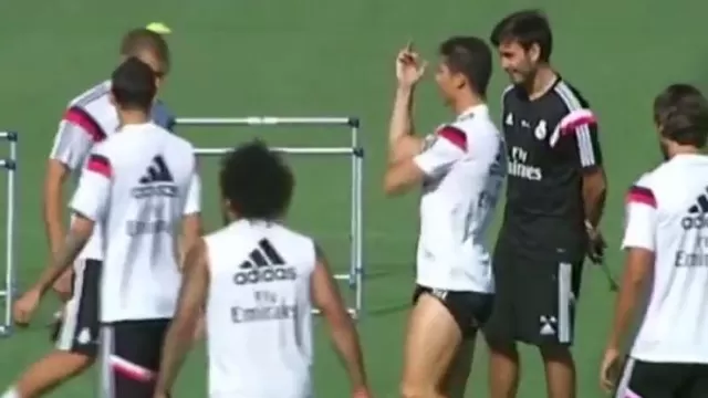 Cristiano Ronaldo le dedicó este gesto obsceno a Coentrao en los entrenamientos