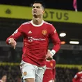 Cristiano Ronaldo le dio el triunfo al Manchester United ante Norwich