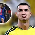 Cristiano Ronaldo le envió mensaje a Kvaratskhelia tras dura lesión en el PSG vs Barcelona