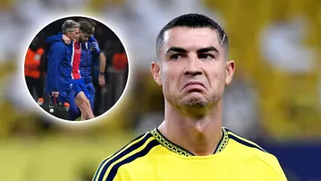 Cristiano Ronaldo le envió mensaje a Kvaratskhelia tras dura lesión en el PSG vs Barcelona