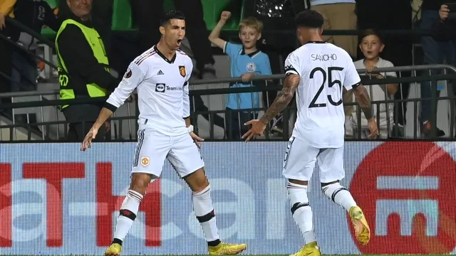 Manchester United derrotó 2-0 al Sheriff por la Europa League