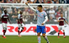 Con gol de Cristiano Ronaldo, Manchester United venció 2-1 a West Ham y lidera la Premier League - Noticias de cristiano-ronaldo