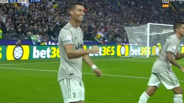 Cristiano Ronaldo no jug&amp;oacute; el &amp;uacute;ltimo partido de Champions por suspensi&amp;oacute;n. | Video: Rai TV