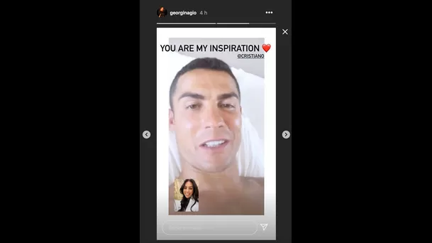 Este es el mensaje que dejó la pareja de Cristiano Ronaldo | Foto: Instagram.