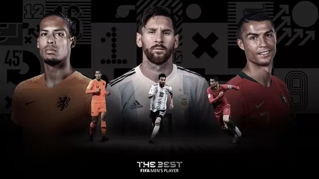 Cristiano, Messi y Van Dijk, finalistas al premio &#39;The Best&#39; | Foto: FIFA.