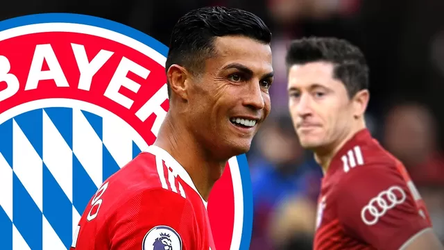 Cristiano Ronaldo en la mira del Bayern Munich para reemplazar a Lewandowski