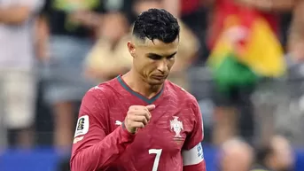 Cristiano Ronaldo mostró su fastidio al quedar eliminado del Mundial 2026