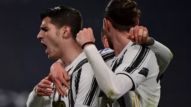 Cristiano Ronaldo no fue titular: Juventus venció 3-1 a la Lazio con un doblete de Morata