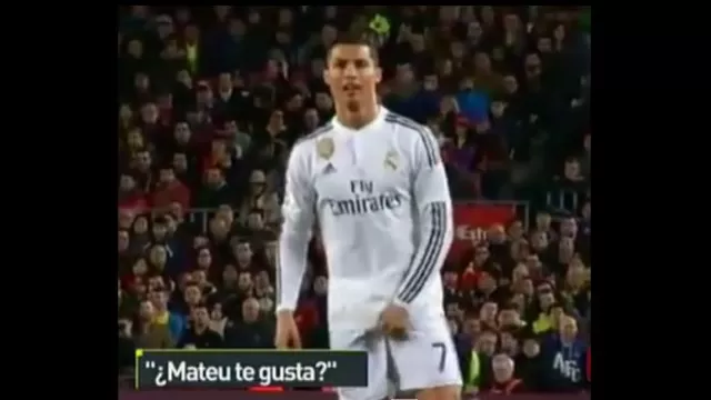 Cristiano Ronaldo: el obsceno gesto que le hizo al árbitro del clásico
