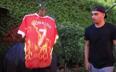 Cristiano Ronaldo: Pensó que 'CR7' ficharía por el Manchester City y quemó su camiseta - Noticias de cr7
