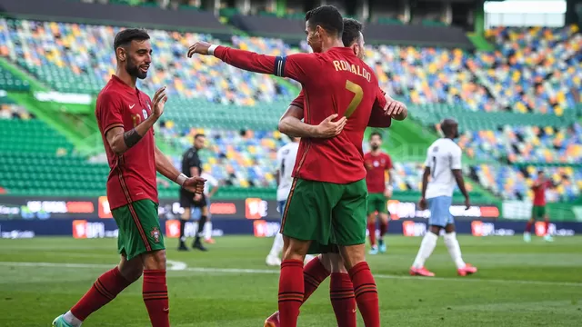 Con gol  de Cristiano, Portugal goleó 4-0 a Israel en amistoso previo a la Eurocopa
