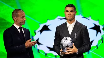 Cristiano Ronaldo premiado como máximo goleador de la Champions. | Foto: AFP / Video: TNT Sports