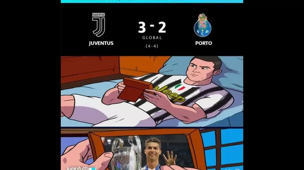 Porto eliminó de la Champions a la Juventus de Cristiano Ronaldo.