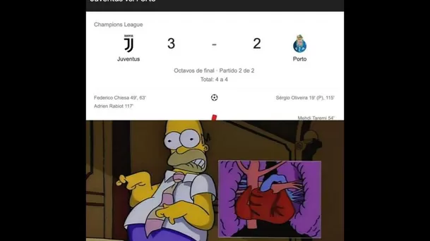 Porto eliminó de la Champions a la Juventus de Cristiano Ronaldo.