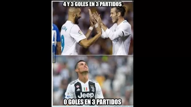 Cristiano Ronaldo protagonizó memes tras no poder anotar una fecha más en la Serie A-foto-5