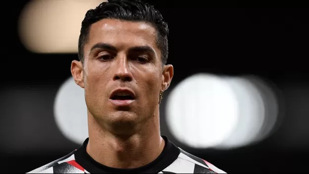 Cristiano rechazó entrar como cambio, confirmó el DT del Manchester United