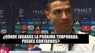 Cristiano Ronaldo habló sobre su futuro tras salir campeón de la Nations League / FA