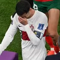 Cristiano Ronaldo rompió en llanto tras la eliminación de Portugal del Mundial