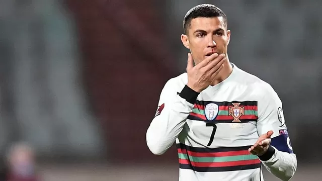 Cristiano Ronaldo sangró por la nariz tras acción dividida en el Portugal vs. Luxemburgo