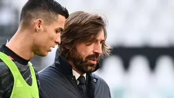 Cristiano Ronaldo se despidió de Andrea Pirlo: "Gracias, maestro"