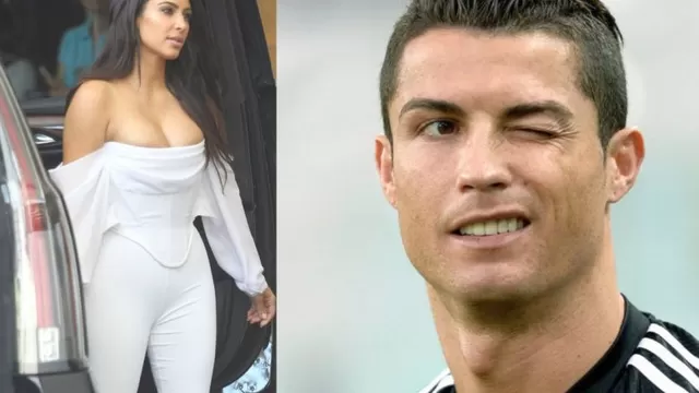 Cristiano Ronaldo se coló en fotografía de Kim Kardashian y sus amigas