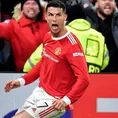 Cristiano Ronaldo selló la remontada 3-2 del Manchester United ante Atalanta