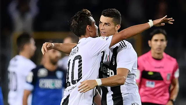 Cristiano marc&amp;oacute; un doblete en la victoria de la Juventus sobre Empoli. | Video: Cortes&amp;iacute;a bein Sports