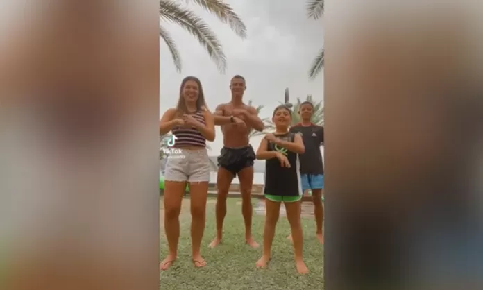 Cristiano Ronaldo: el hijo de CR7 aparece bailando con la playera