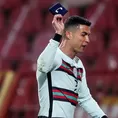 Cristiano Ronaldo: Su brazalete de capitán entró a subasta para ayudar a bebé serbio enfermo