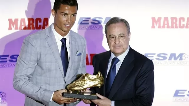 Cristiano Ronaldo superó a Messi al recibir su cuarta Bota de Oro-foto-2